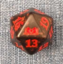 MAGIC MTG The Lord Of The Rings GIFT BUNDLE EXCLUSIVE RED SPINDOWN DIE Dice  New