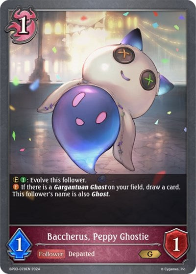 Baccherus, Peppy Ghostie (BP03: Flame of Laevateinn) Near Mint