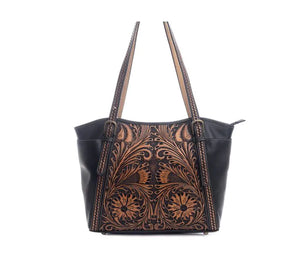 Lark Hand-tooled Leather Crossbody Bag * on sale - Poppy Road Boutique LLC