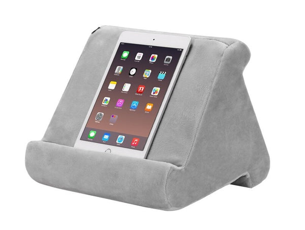 Suporte Almofada Para Tablet Celulares Ipad Cinza