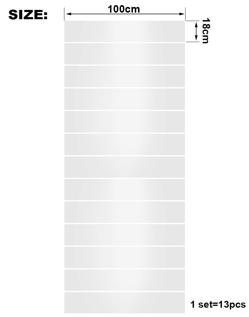 Stair Stickers Size Chart