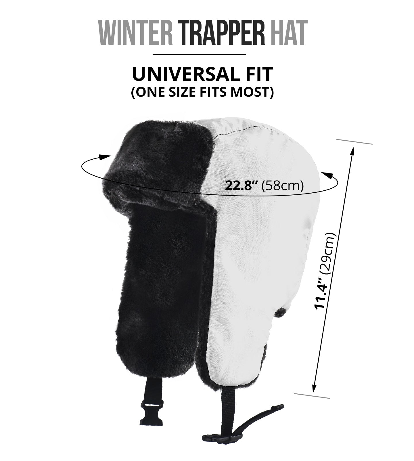 Trapper Hat Size Chart