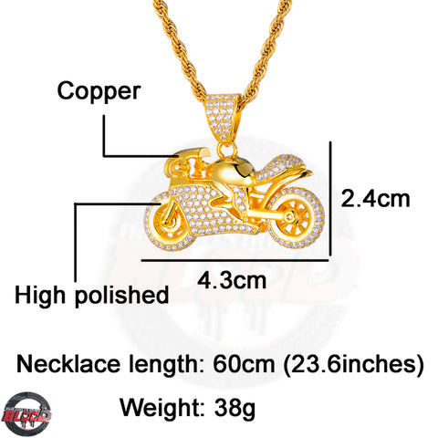 Motorcycle Necklace