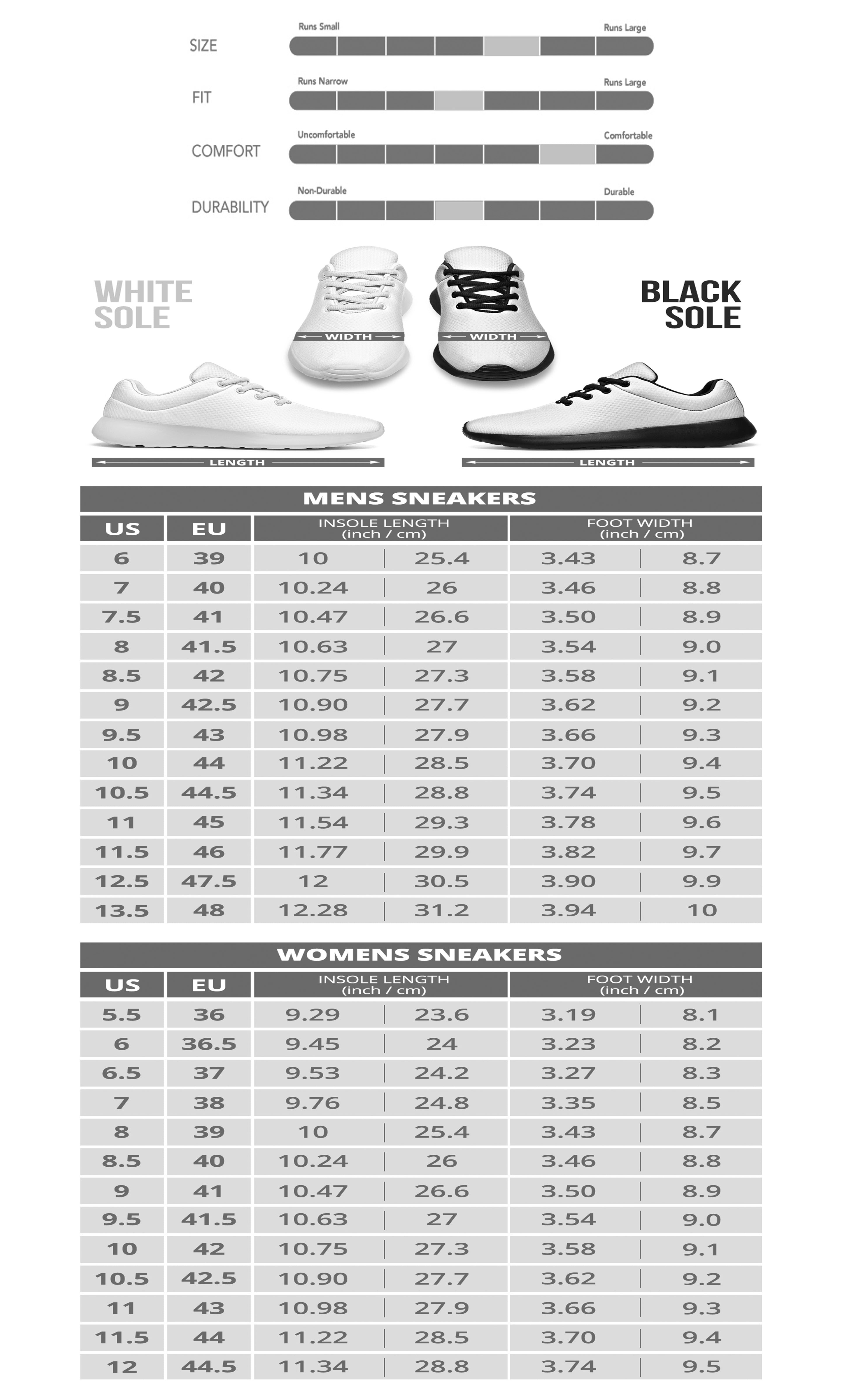 Hooded Blanket Size Chart