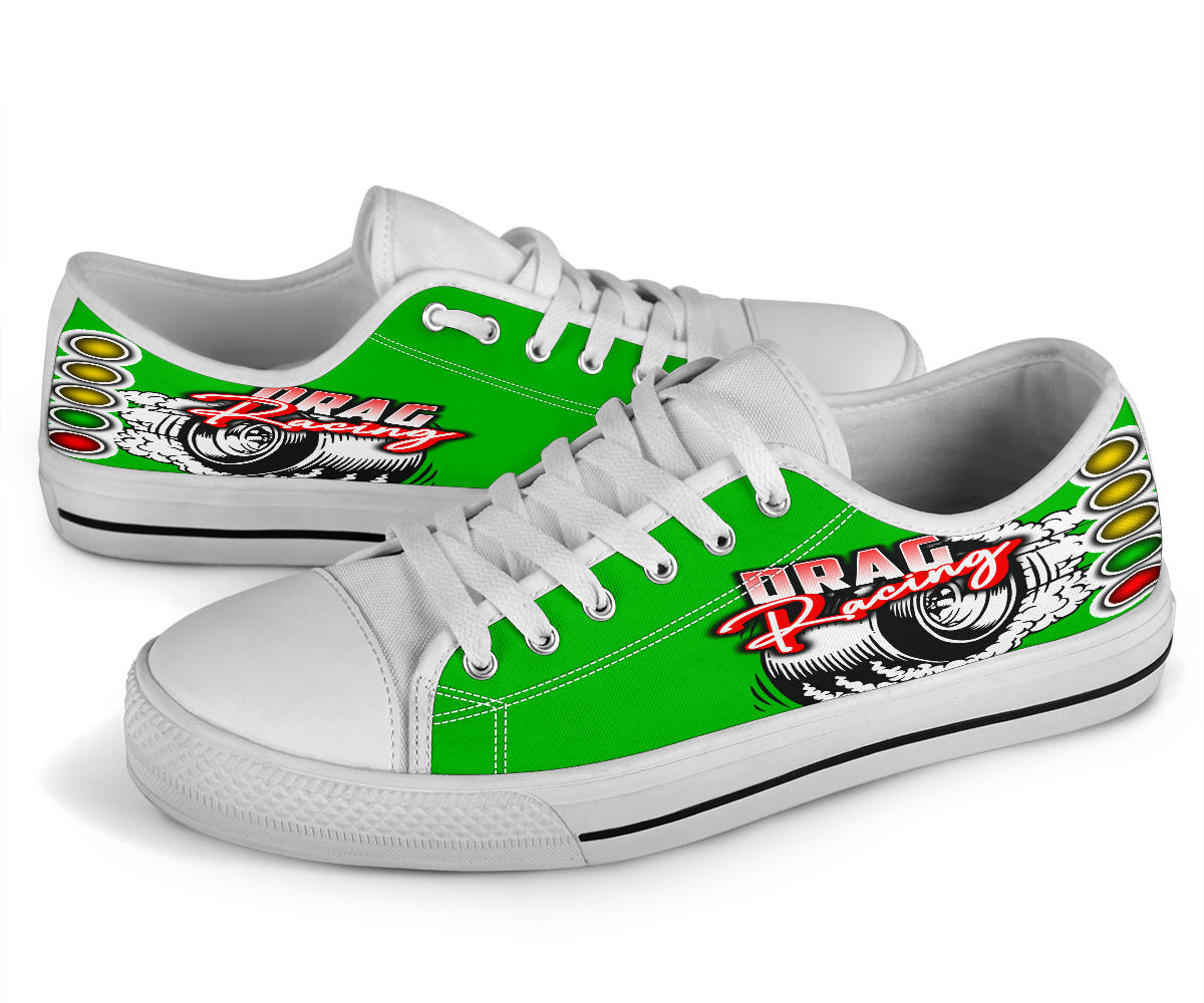 Drag Racing Low Top Shoes RBPS – Racing Is In My Blood