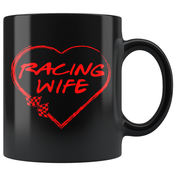 Racing Wife Heart Mug!