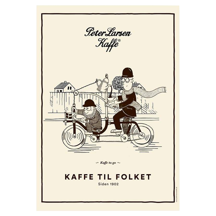 Se PLAKAT - KAFFE TO GO hos Peterlarsenkaffeshop