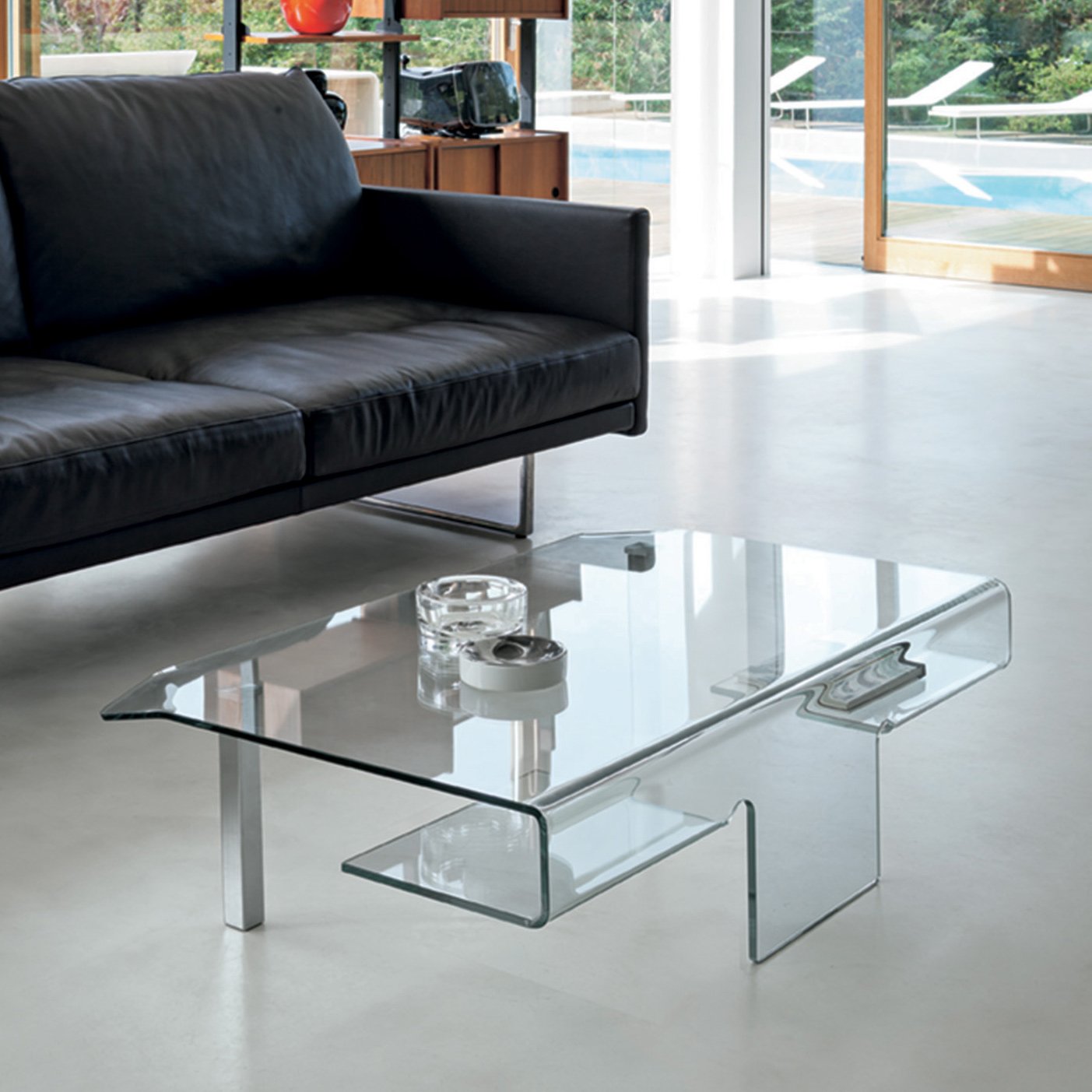 Aries Glass Coffee Table Target Point Living Room Furniture