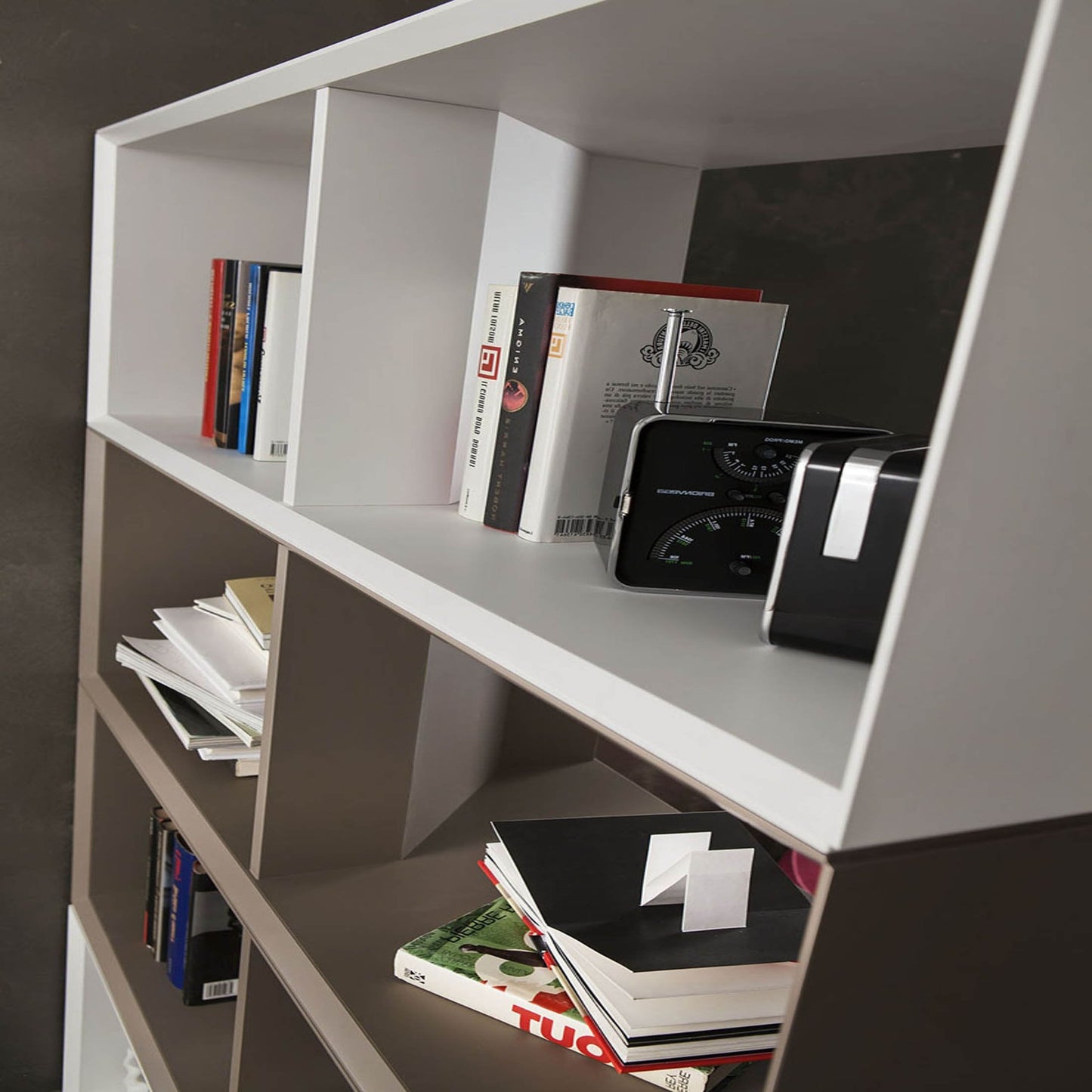Modern room divider bookcase Lego
