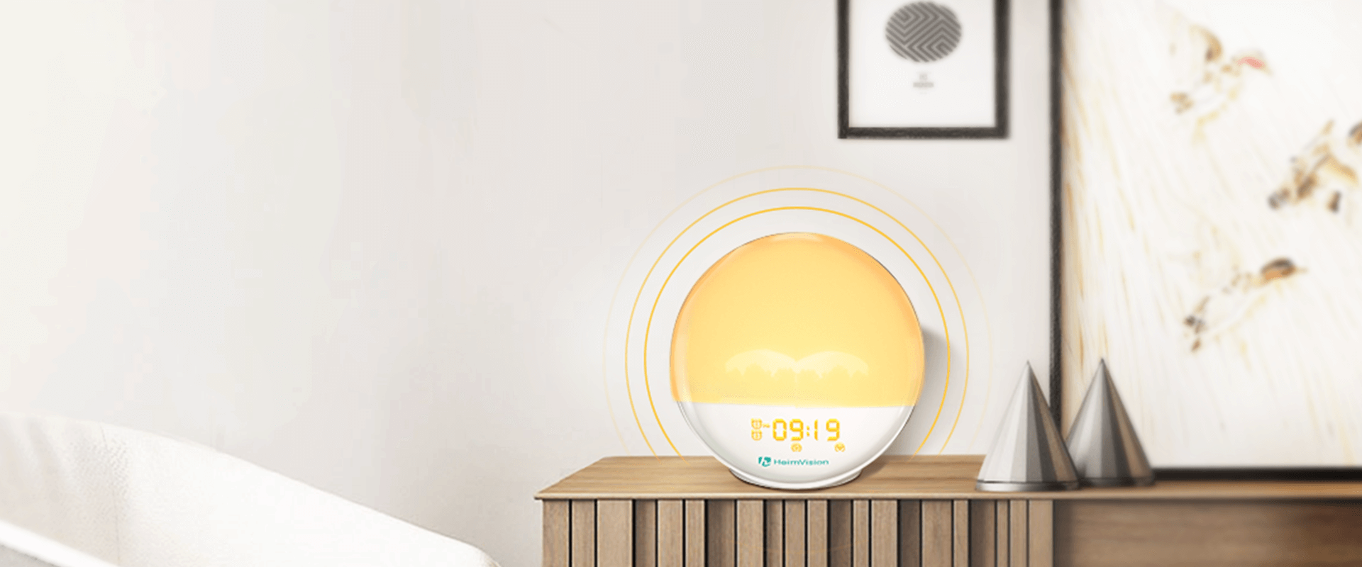 HeimVision A80S Sunrise Alarm Clock Wake-Up Light