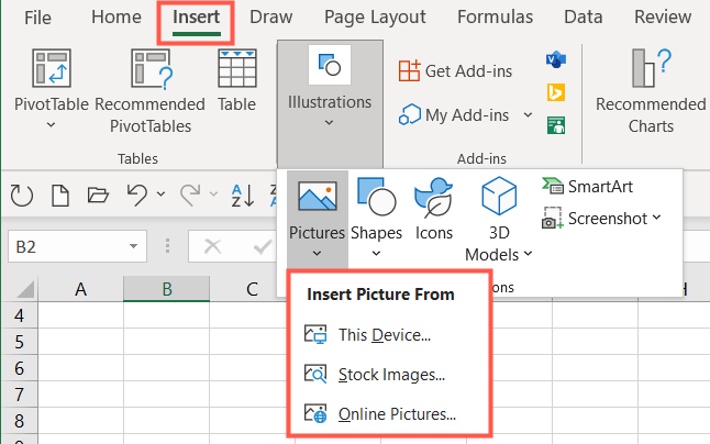 how-to-add-image-in-excel