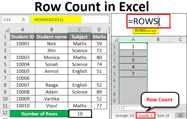 how-to-count-excel-rows