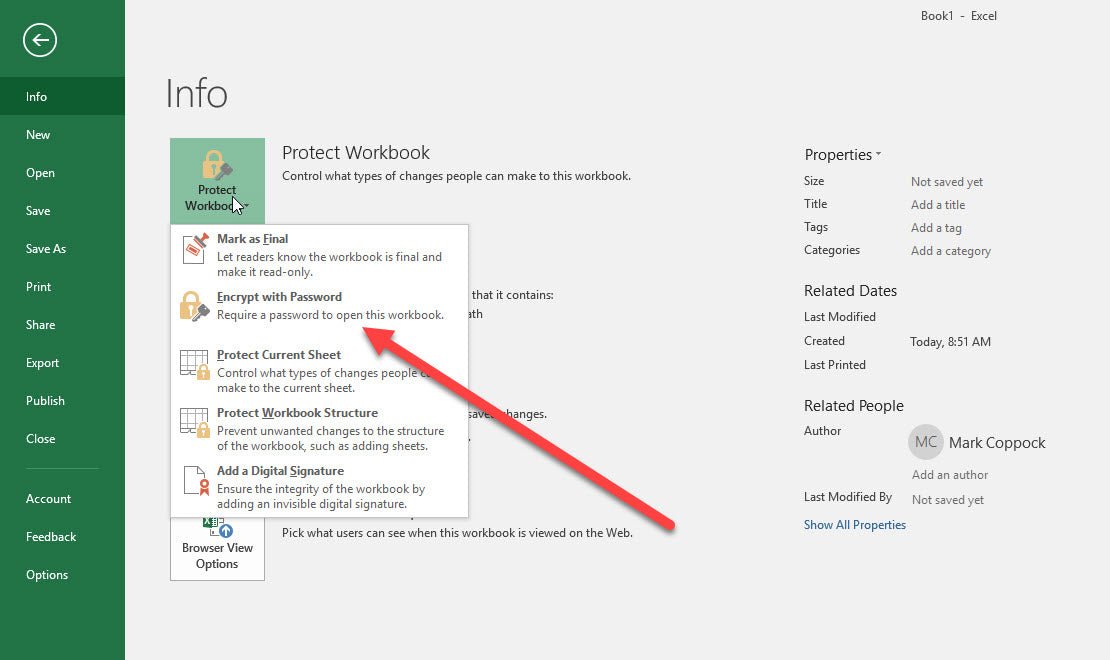 how-to-put-a-password-on-excel-fersilicon