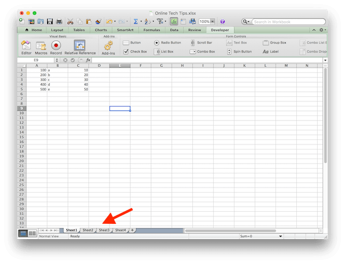 how-to-toggle-between-sheets-in-excel