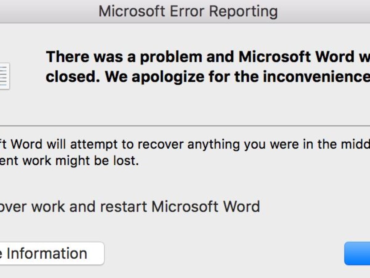 How to Fix Microsoft Word on Mac?