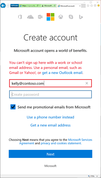 What is Microsoft Account Email?