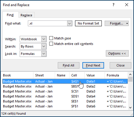 How to Find Links in Excel?