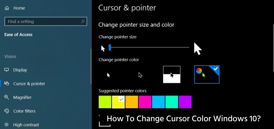 Windows 11 RGB, How to Change Your Mouse Pointer Color and Size