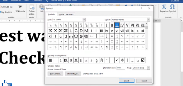 How to Make a Check Mark on Keyboard Windows 10