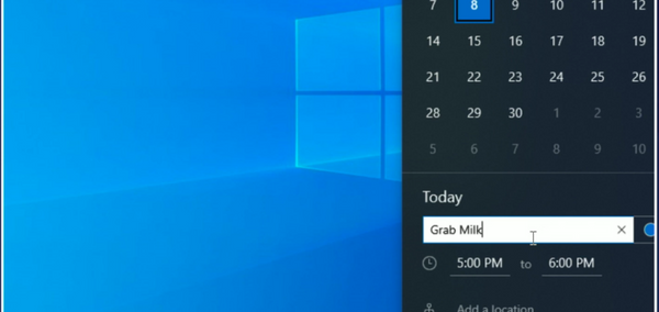 How to Set Reminders on Windows 10