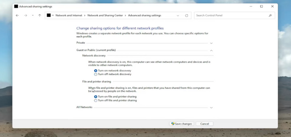 How to Turn on Network Discovery Windows 11