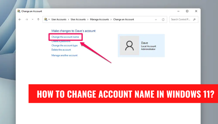 How To Switch Microsoft Account To Local Account On Windows 11