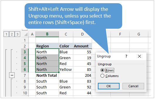 how-to-unhide-rows-in-excel-shortcut