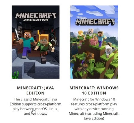 Minecraft Java Edition Download for Windows 10, 7, 8 32/64 bit Free