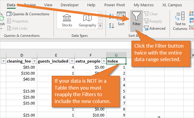 How to Clear Sort in Excel?
