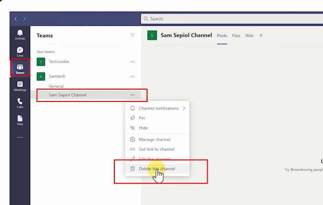 Can You Delete an Entire Conversation in Microsoft Teams?
