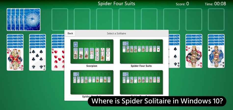 Spider Solitaire 2 Suits - Play The Free Mobile Game Online