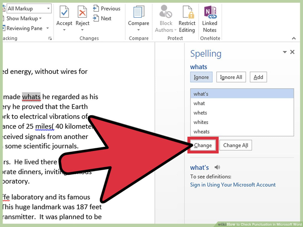 How to Check for Punctuation Errors in Microsoft Word?