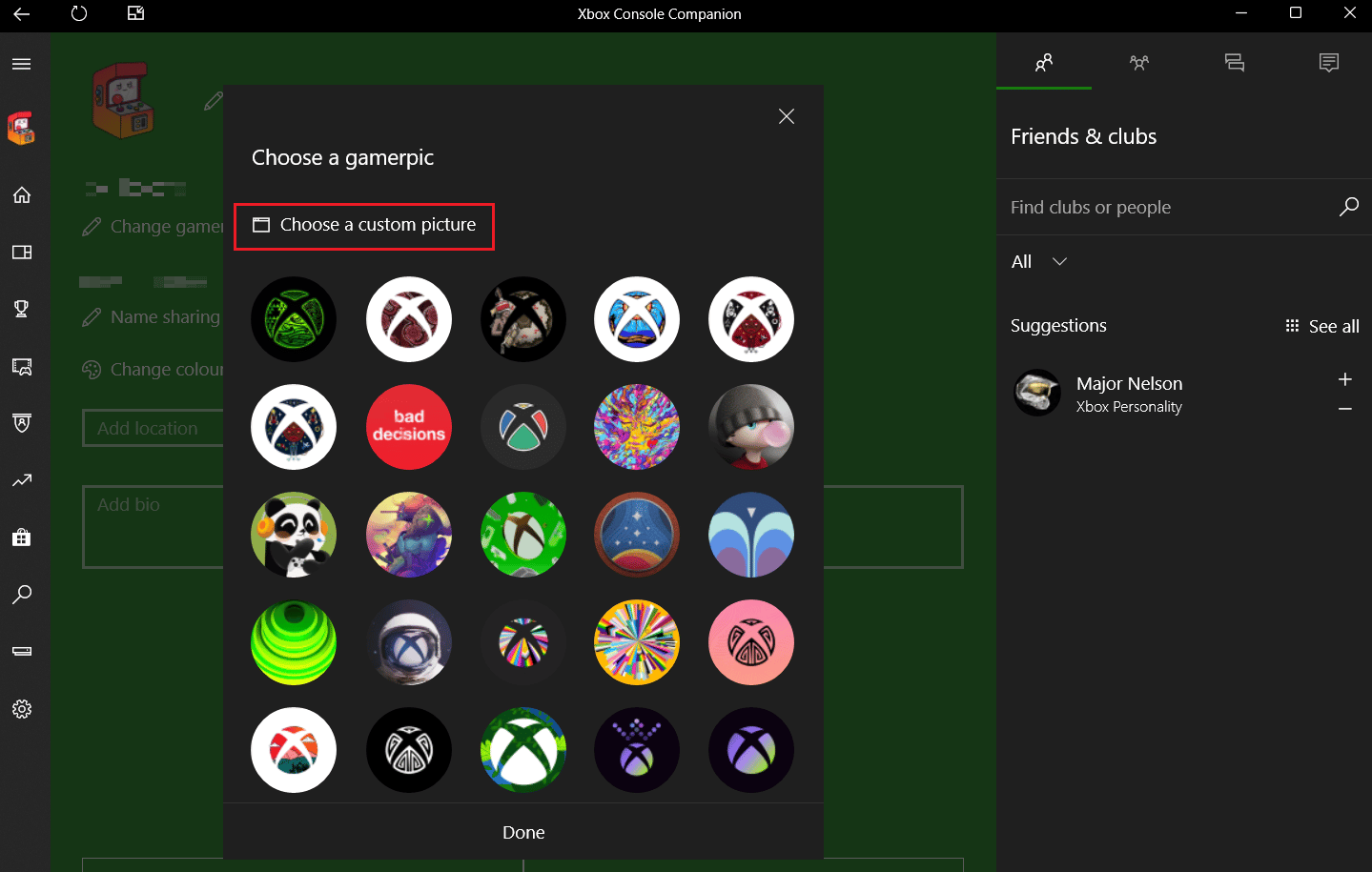 How to Change Profile Picture on Xbox App?