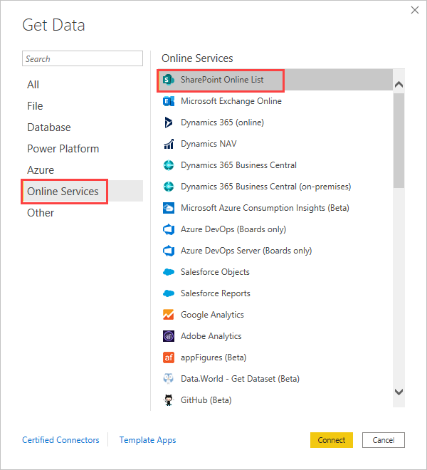 How to Connect Sharepoint List to Power Bi?