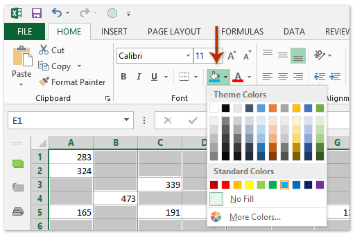 How to Shade Cells in Excel?