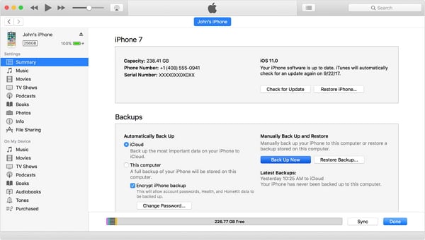 How to Backup Iphone on Windows 10?