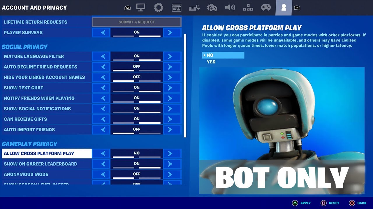 How to Get Bot Lobbies in Fortnite Xbox?