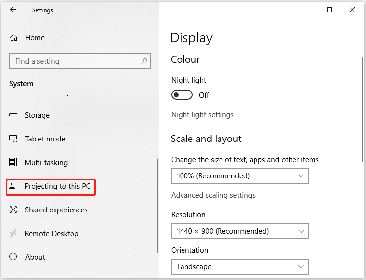 How to Turn Off Mirror Display on Windows 10?