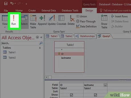 How to Work in Microsoft Access?