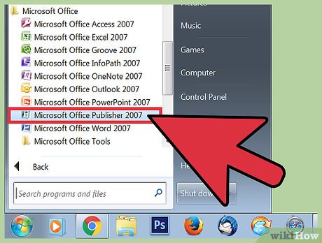 Where Do I Find Microsoft Publisher on My Computer?