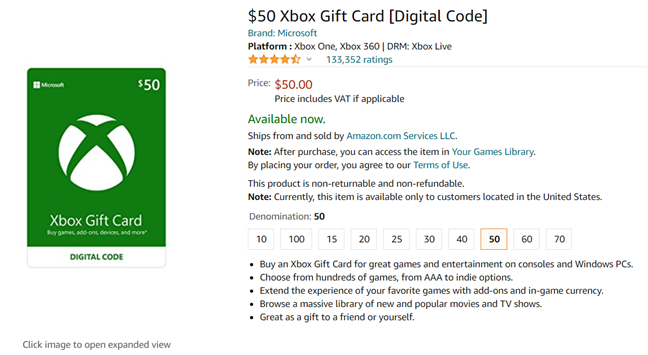 How to Redeem Xbox Gift Card From Amazon?