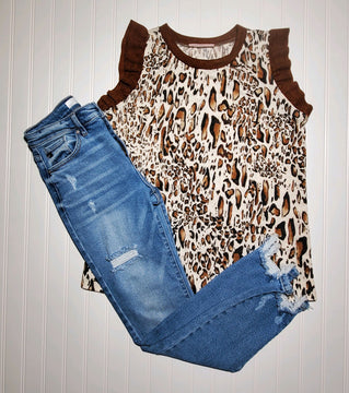 WILD FOR YOU ANIMAL PRINT TANK