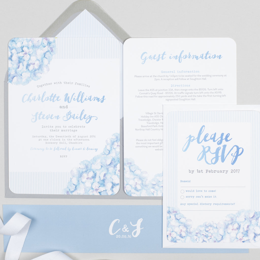 Cheap Blue Wedding Invitations / Dusty Blue Botanical Wedding Invitation Zazzle Com : Get