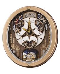 SEIKO MELODY IN MOTION WALL CLOCK QXM350G – Robert Openshaw Fine Jewellery