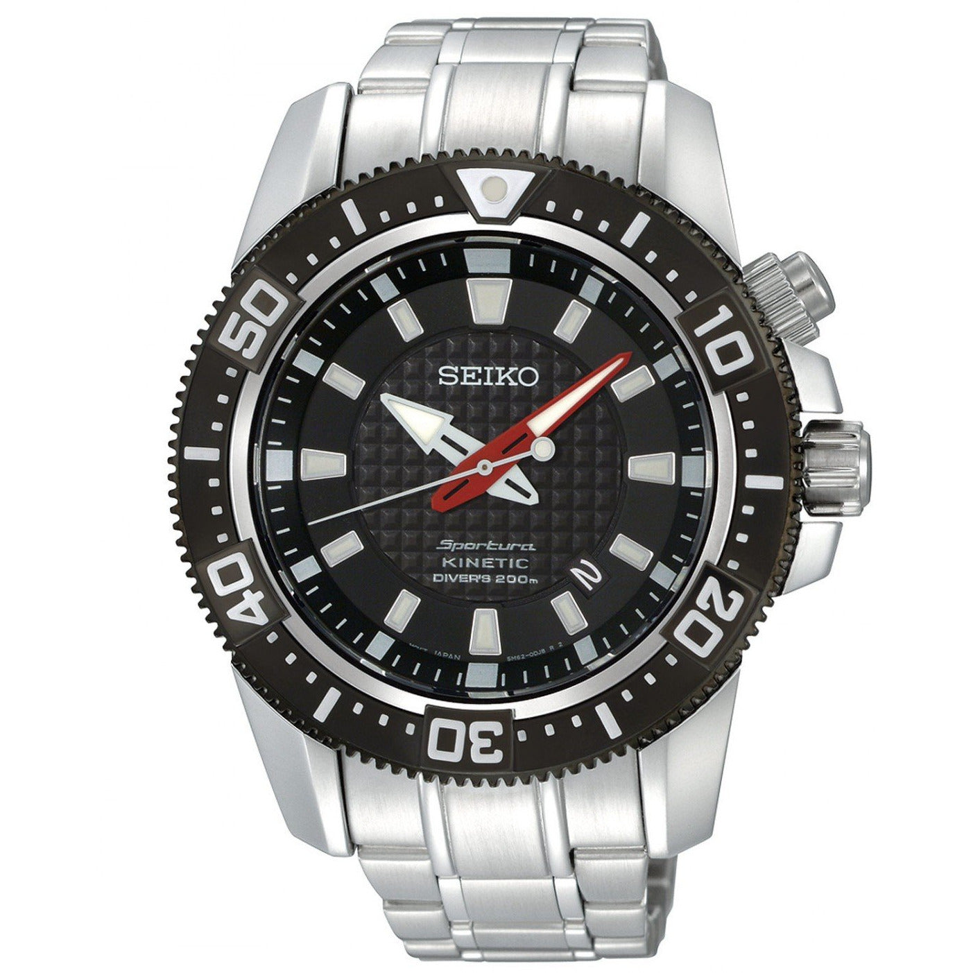 Seiko Kinetic Sportura Divers Watch SKA511P1 – Robert Openshaw Fine  Jewellery