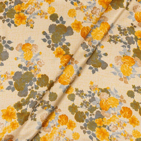 Satin Print Fabric