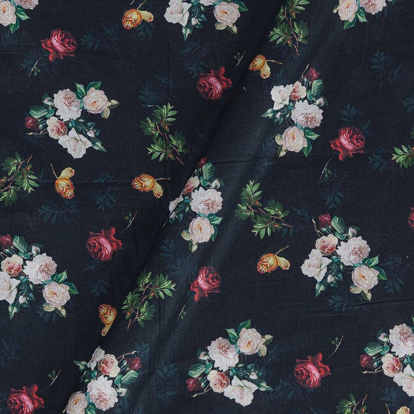 Buy Floral Print Fabric (Cotton) Online @ Low Prices - SourceItRight