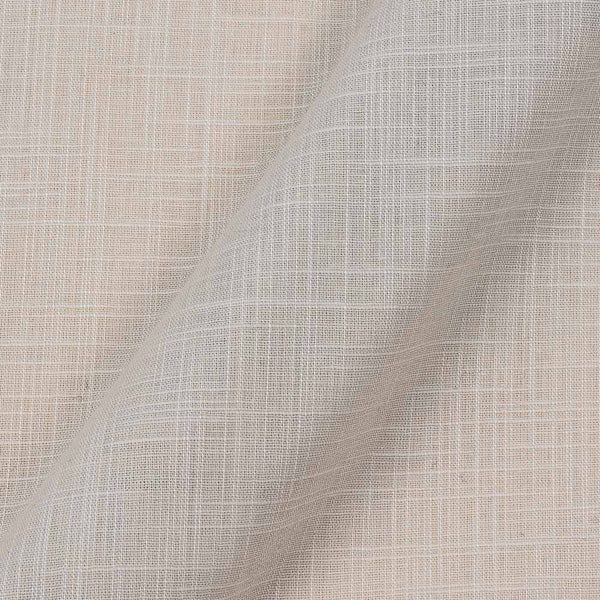 Buy Cotton Lycra White Colour Stretchable Fabric Online 4082