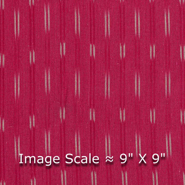 Buy Cotton Ikat Rani Pink Colour Washed Fabric Online 9150APA -  SourceItRight