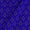 Raw Silk [Dupion] Ikat Royal Blue Colour Fabric freeshipping - SourceItRight